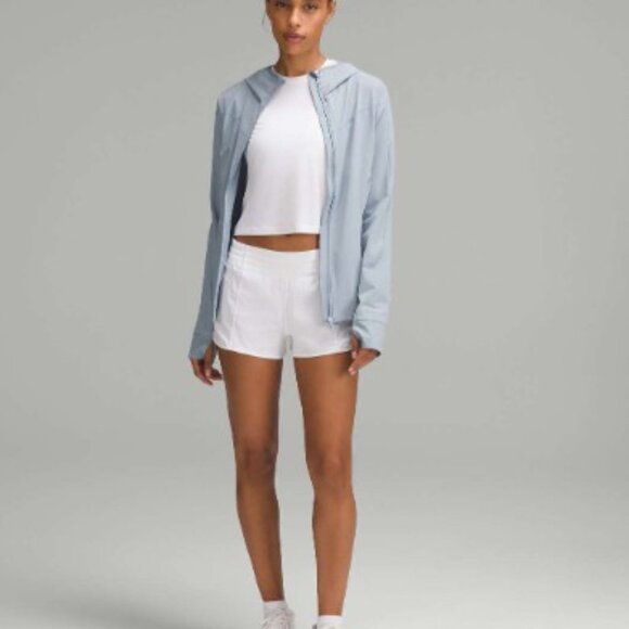 NWT Lululemon Mist Over Windbreaker (Color: Concrete Blue) - Picture 10 of 14